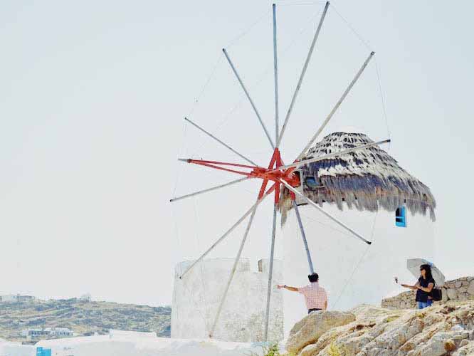 greek windmill